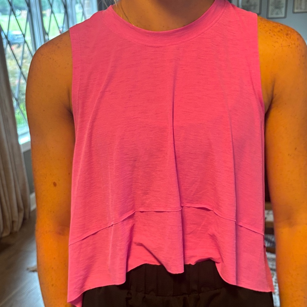 Free People Workout Tank Hot Pink